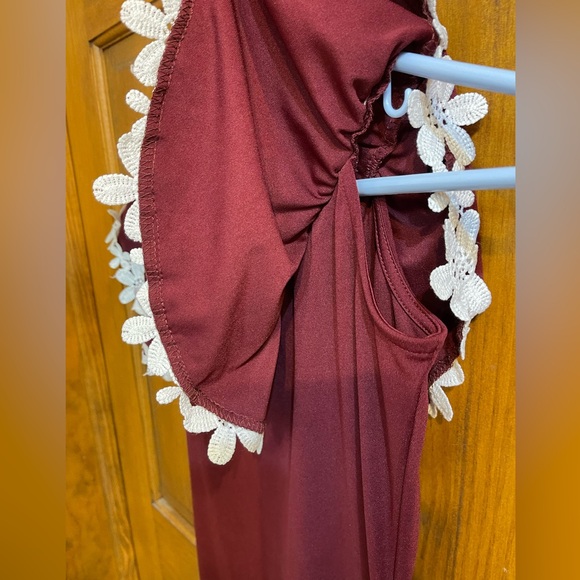 Burgundy Dress - Picture 6 of 7